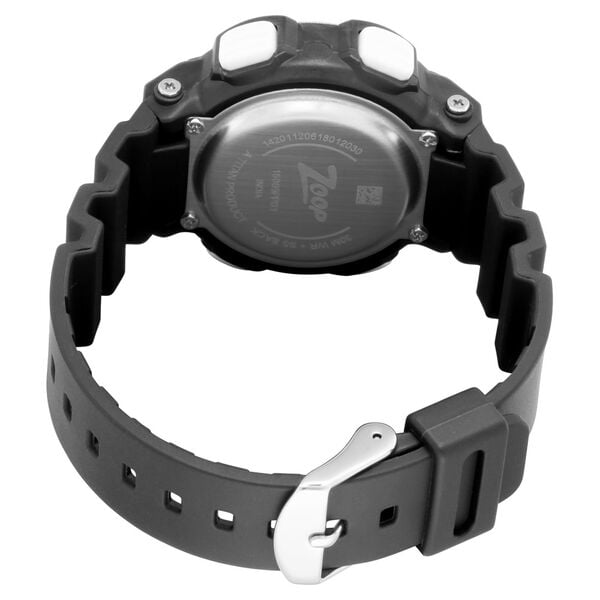 Zoop NS16009PP01 Kids Digital Quartz Watch – Digital Dial Black PU Strap