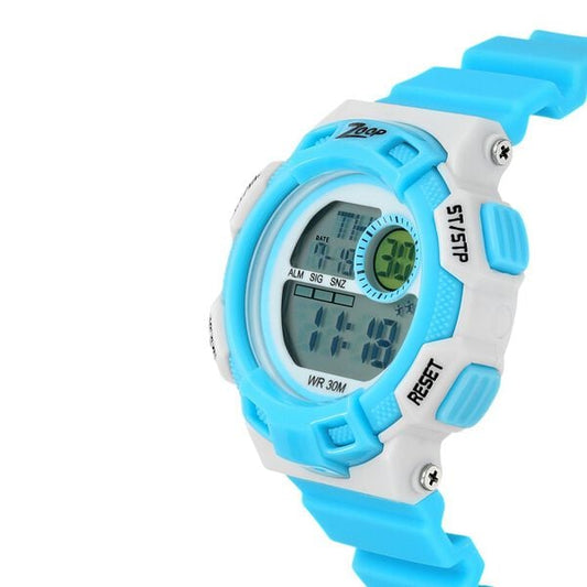 Zoop NT16009PP04 Digital Kids Watch with Blue PU Strap & Grey Digital Dial