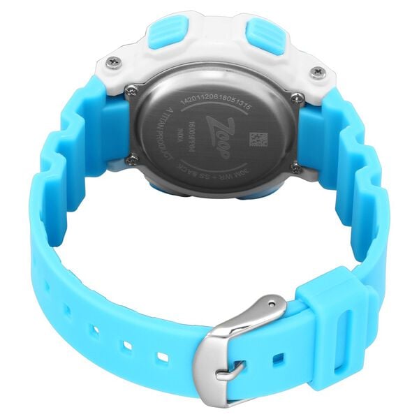 Zoop NS16009PP04 Kids Digital Quartz Watch – Digital Display Blue PU Strap
