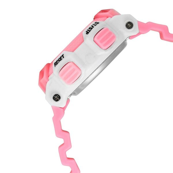 Zoop 16009PP05 Digital Kids Watch with Grey Digital Dial & Pink PU Strap