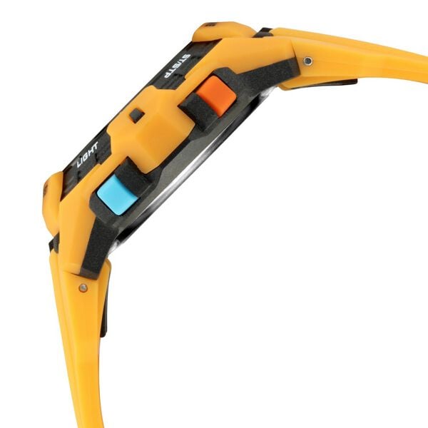 Zoop 16012PP02 Digital Quartz Kids’ Watch with Yellow PU Strap and Digital Display