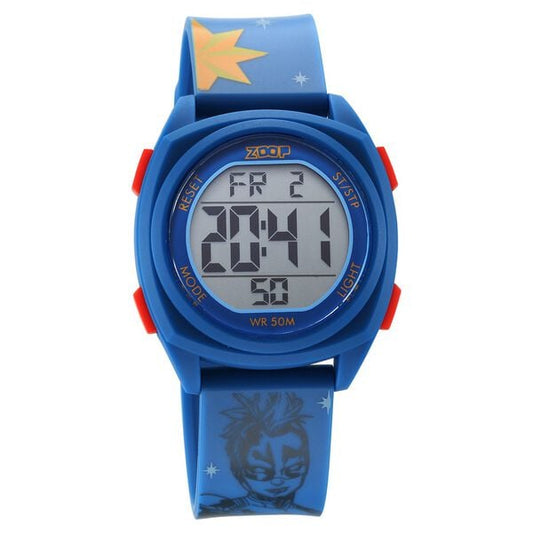 Zoop by Titan 16025PP04 Digital Kids Watch with Blue Rubber Strap
