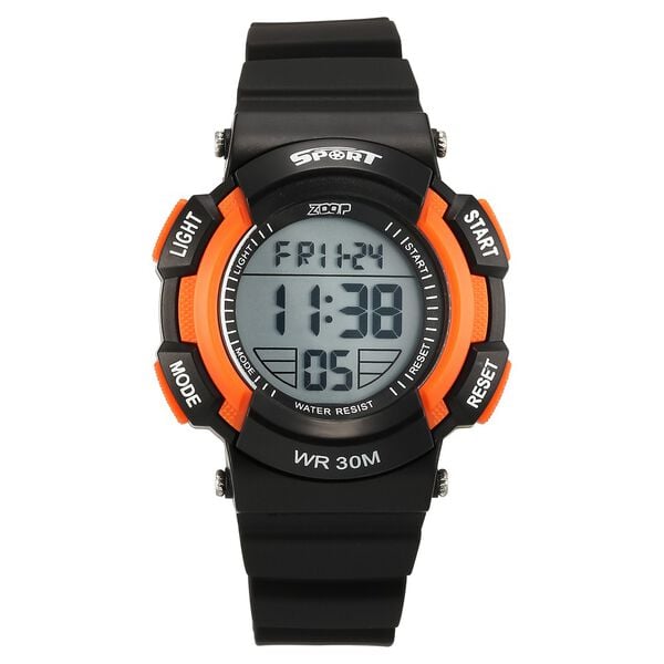 Zoop NT16034PP03W Digital Kids Watch with Black Strap & Digital Dial