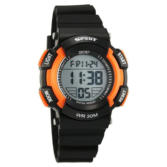 Zoop NT16034PP03W Digital Kids Watch with Black Strap & Digital Dial