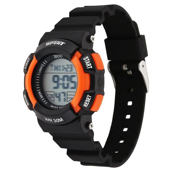 Zoop NT16034PP03W Digital Kids Watch with Black Strap & Digital Dial
