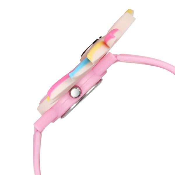 Zoop NT16039PP01 Analog Kids Watch with Pink Dial & Pink PU Strap