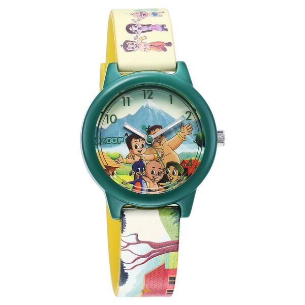 Zoop 16042PP04FW Chhota Bheem Multicolor Dial Analog Kids Watch