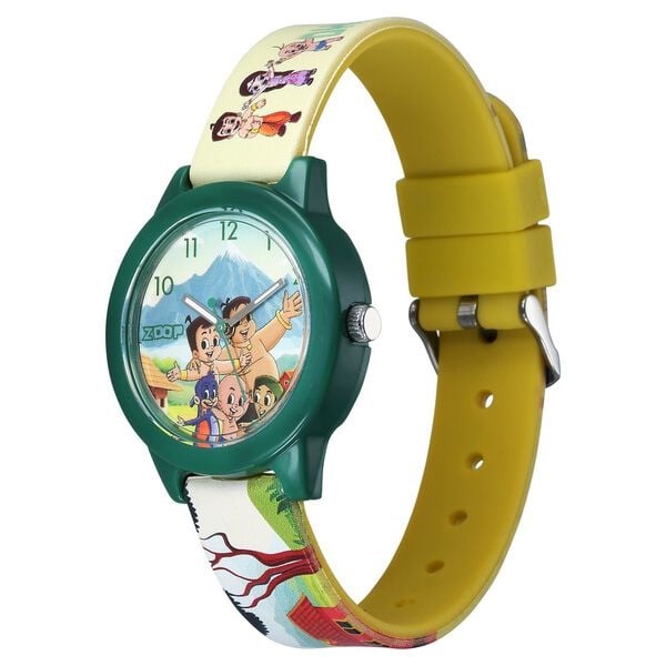 Zoop 16042PP04FW Chhota Bheem Multicolor Dial Analog Kids Watch