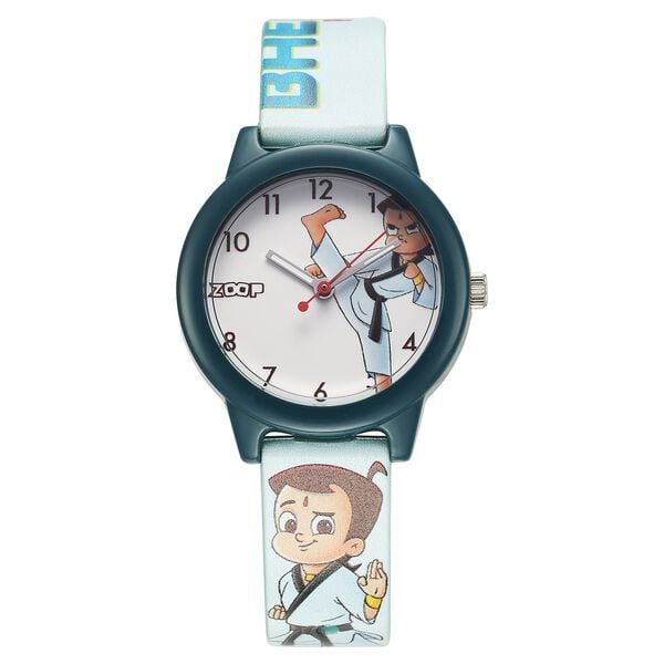 Zoop 16042PP06FW Analog Watch for Kids “Chhota Bheem” Multicolour Dial & Strap