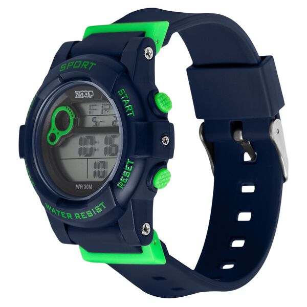 Zoop 16050PP03W Quartz Digital Watch For Boys