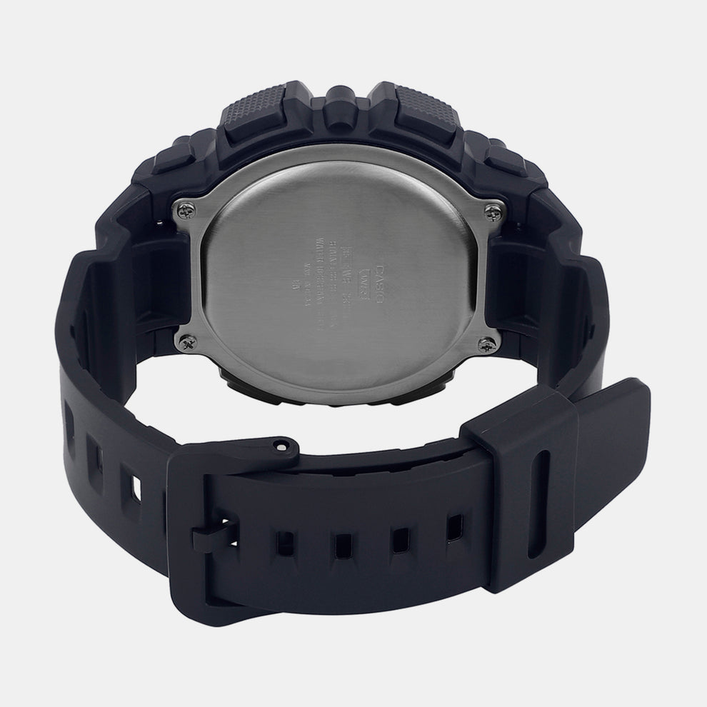 Casio D292 Youth Unisex Quartz Digital Watch with Black Resin Strap