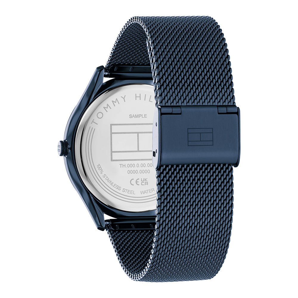 Tommy Hilfiger TH1710514 Men Blue Dial Blue Stainless Steel Strap Quartz Watch