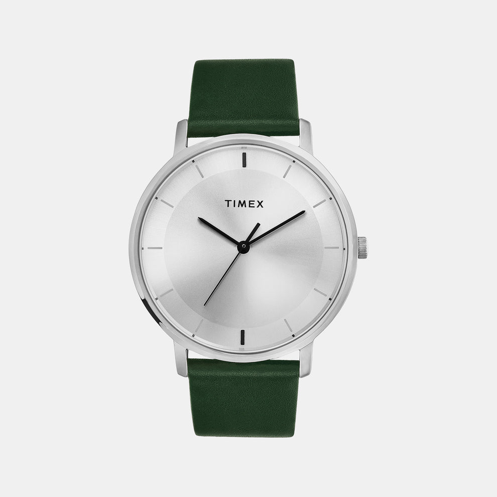 Timex TW0TG8013 Men’s Silver Dial Quartz Analog Watch