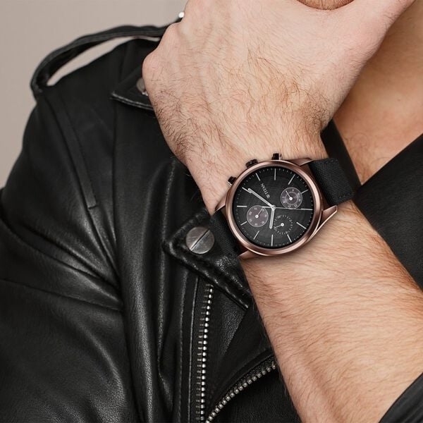 Titan NS1805QP01 Men’s Quartz Analog Watch with Black Dial & Black Strap