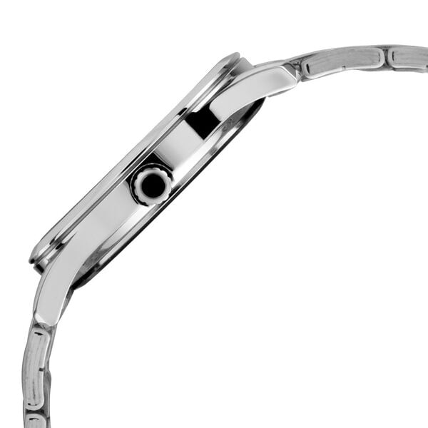Titan 1823KM01 Men’s Quartz Analog Silver Dial Two‑Tone Stainless Steel Strap Watch