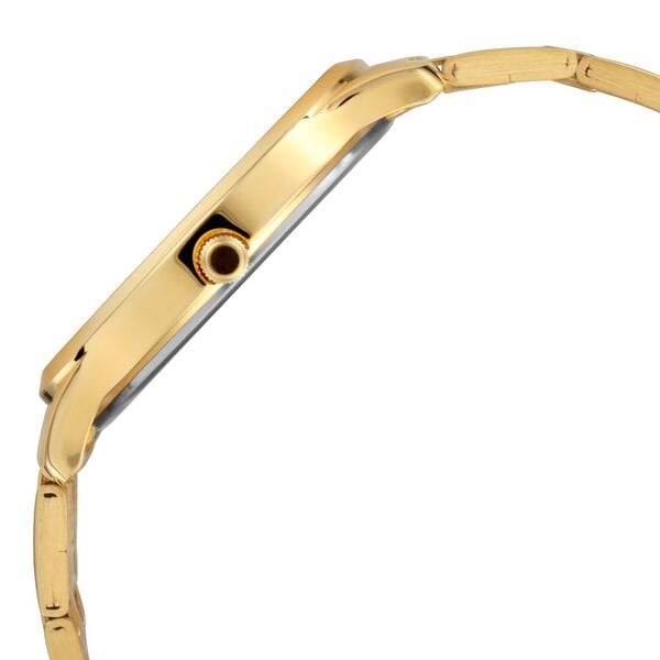 Titan 1825YM01 Quartz Analog Champagne Dial 47.3 mm Metal Case Stainless Steel Strap Men Watch