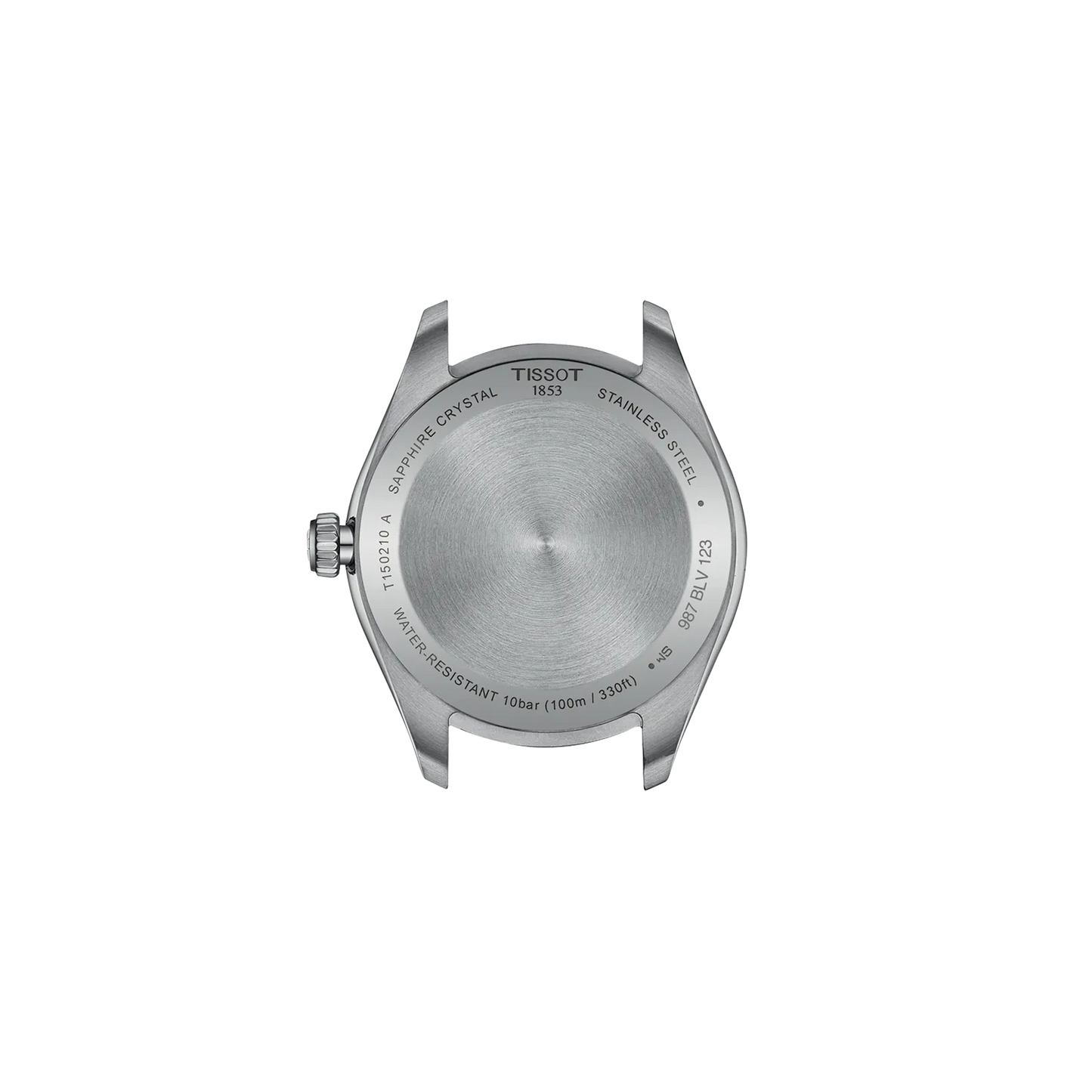 Tissot T1502102103100 PR 100 Swiss Quartz Analog Silver Dial 38mm Stainless Steel Case Stainless Steel Bracelet Female Watch