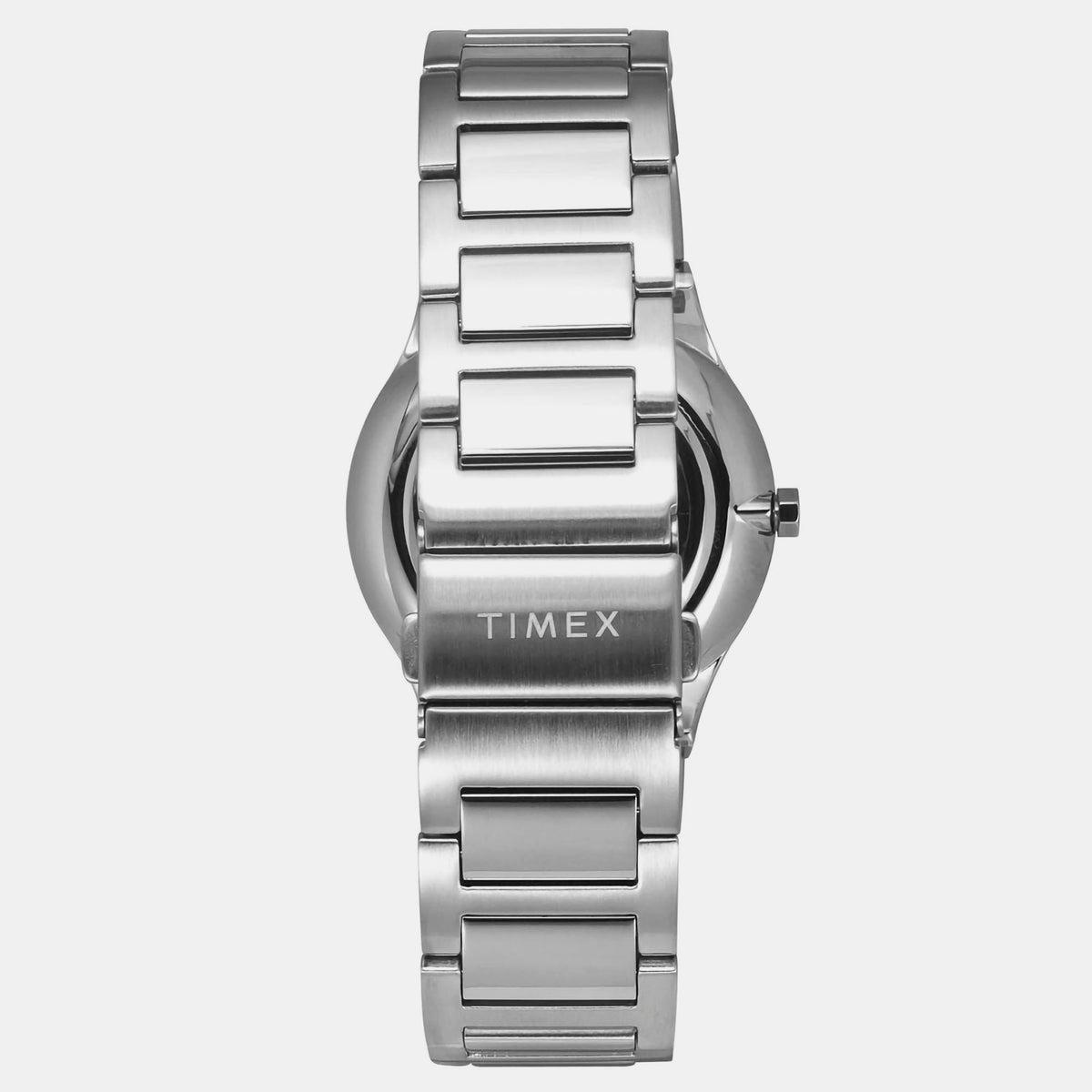 Timex TWEG23600 White Dial Stainless Steel Bracelet Analog Men Watch – Round Case, Quartz Movement
