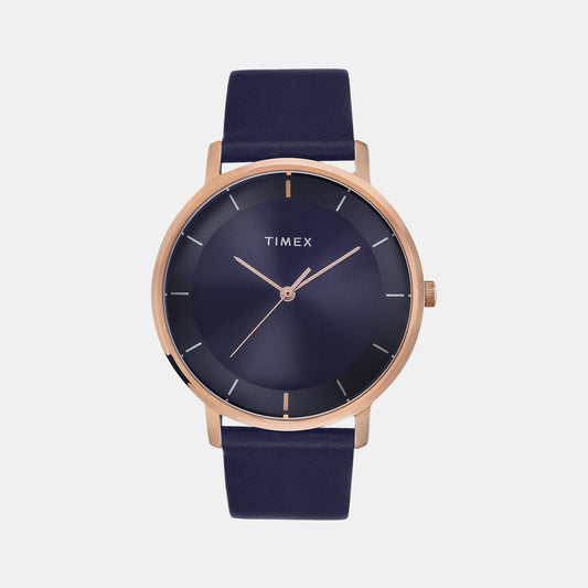 Timex TW0TG8015 Men’s Blue Dial Quartz Analog Watch