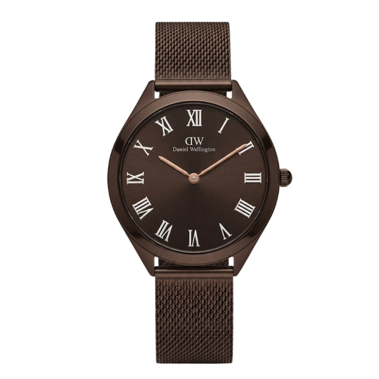 Daniel Wellington DW0DG2700 Brown Dial Men's Brown Stainless Steel Analog Watch