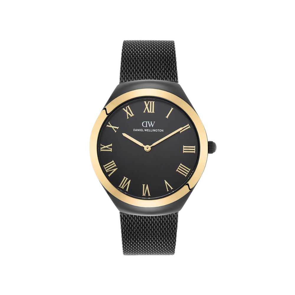 Daniel Wellington DW0DG2702 Black Dial Men's Black Stainless Steel Analog Watch