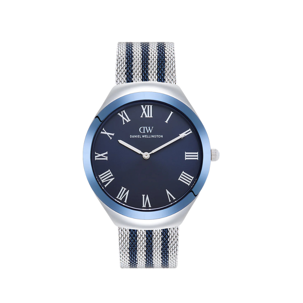 Daniel Wellington DW0DG2701 Blue Dial Men's Dual-Tone Stainless Steel Watch