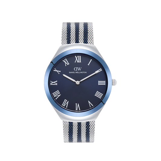 Daniel Wellington DW0DG2701 Blue Dial Men's Dual-Tone Stainless Steel Watch