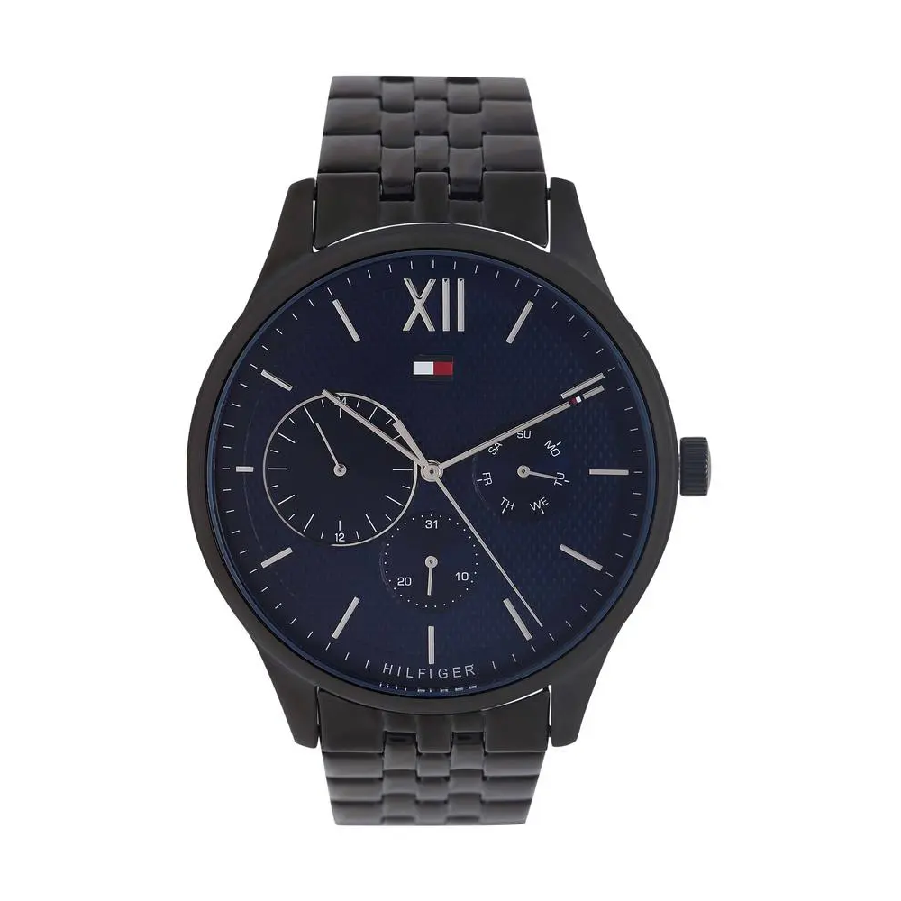 Tommy Hilfiger NCTH1791454 Baker Men's Blue Dial Blue Stainless Steel Multifunction Watch