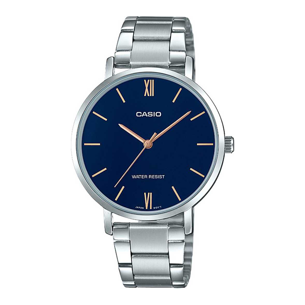 Casio Enticer A1623 women’s analog watch front view