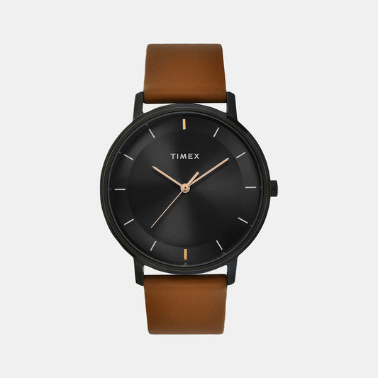 Timex TW0TG8016 Men’s Black Dial Quartz Analog Watch