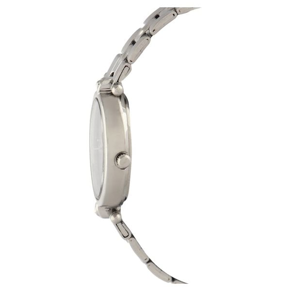 Titan 2418SM01 Purple Round Dial Analog Watch for Women – Stainless Steel Strap