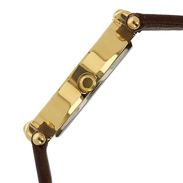 Titan 2418YL01 Brown Dial Analog Watch for Women – Brown Leather Strap, Quartz Movement