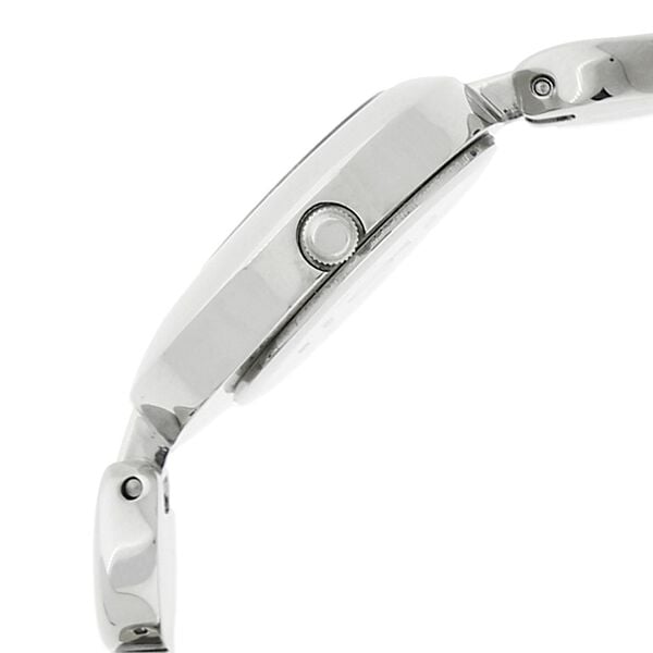 Titan 2485SM01 Silver Dial Analog Watch for Women – Silver Stainless Steel Strap, Quartz Movement