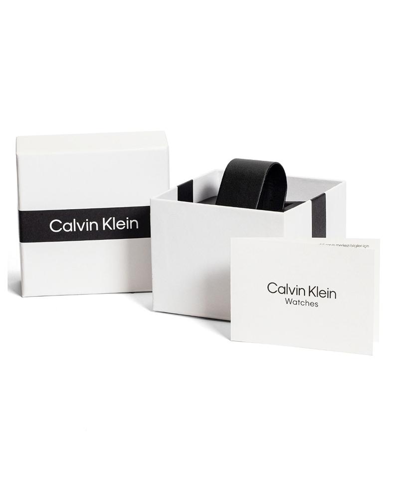 Calvin Klein 25100019 Women’s Sentiment Quartz Watch with Carnation-Gold Dial & Rose-Gold Stainless-Steel Strap