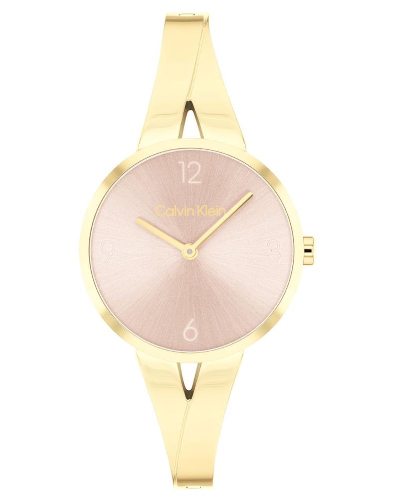 Calvin Klein 25100027 Joyful Women’s Light Blush Dial Stainless Steel Watch
