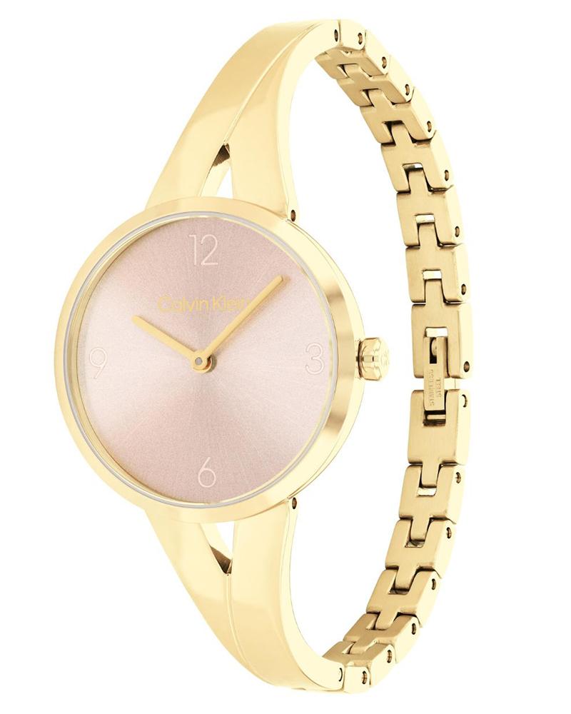 Calvin Klein 25100027 Joyful Women’s Light Blush Dial Stainless Steel Watch