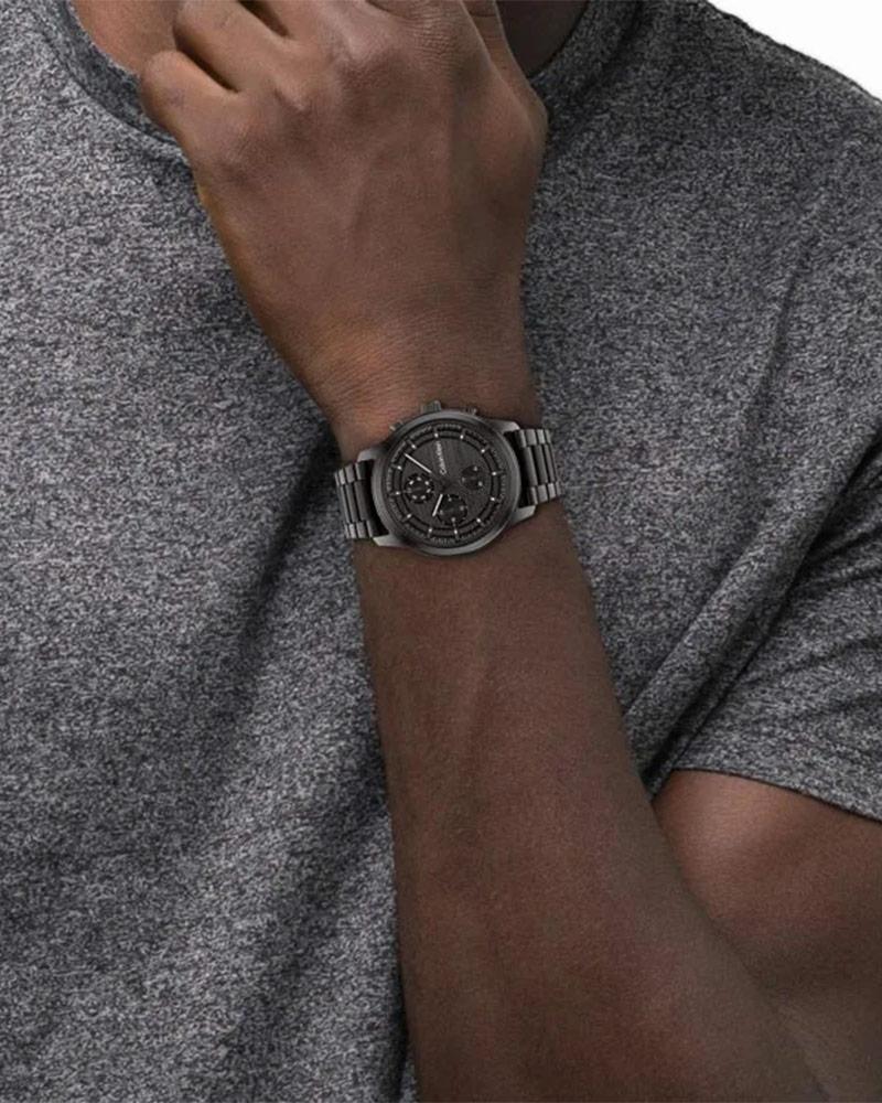 Calvin Klein 25200209 Men’s Sport Multi-Function Quartz Watch with Black Dial & Stainless-Steel Strap