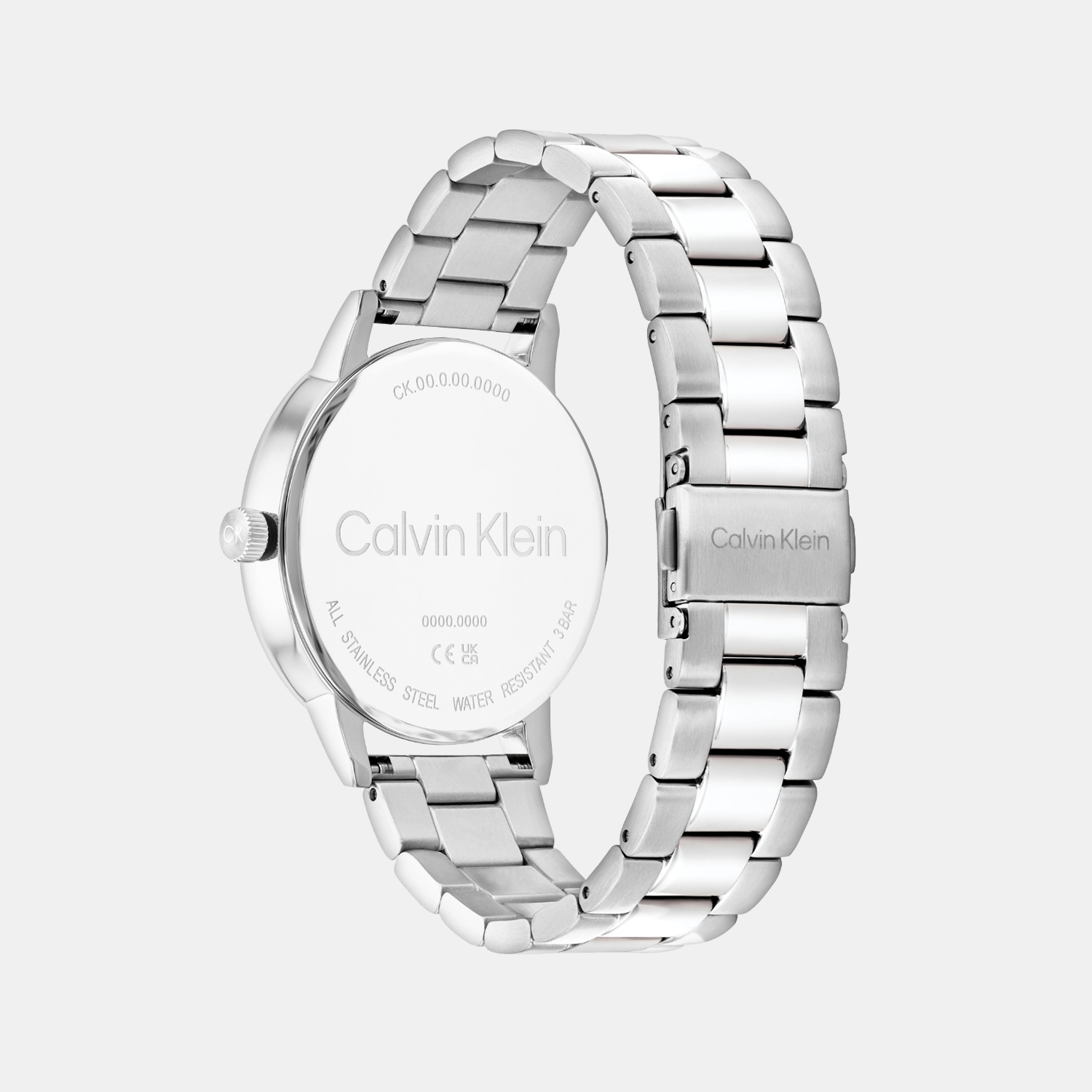 Calvin Klein 25200478 Linked Bracelet For Him Men Quartz Green Dial Stainless Steel Watch