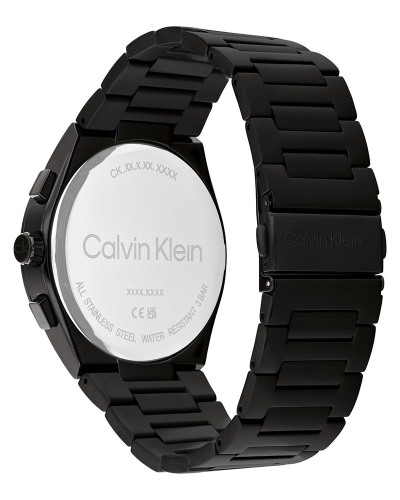 Calvin Klein 25200505 Distinguish Men Quartz Multifunction Black Steel Watch