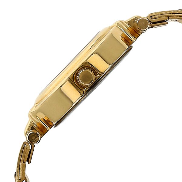 Titan 2538YM01 Champagne Dial Analog Watch for Women – Golden Stainless Steel Strap, Quartz Movement