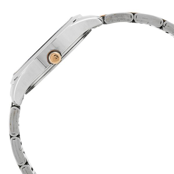 Titan 2570KM02 Women’s Analog Quartz Multifunction Watch — Blue Dial & Two-Tone Metal Strap