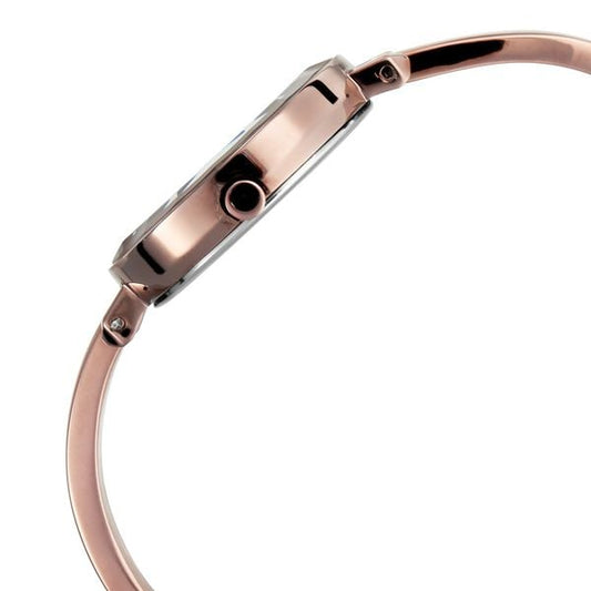 Titan 2575QM02 Brown Dial Analog Quartz Metal Strap Women’s Watch – Round Case, Classic Design