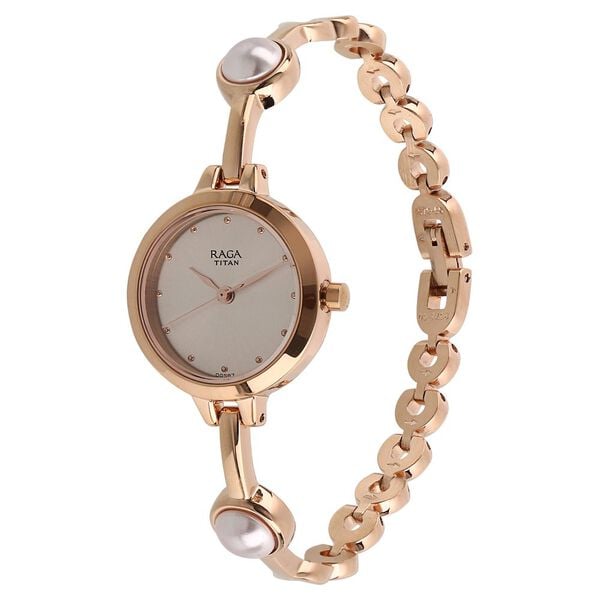 Titan 2576WM01 Quartz Analog Grey Dial Women Watch