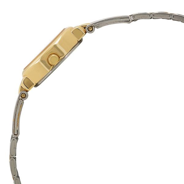 Titan 2594BM01 Quartz Analog Silver Dial Two-Tone Stainless Steel Women’s Watch