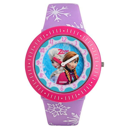 Zoop NS26007PP05W Kids / Girls Blue-Dial Multicolour Strap Analog Watch
