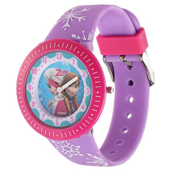 Zoop NS26007PP05W Kids / Girls Blue-Dial Multicolour Strap Analog Watch