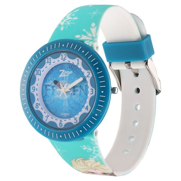 Zoop NS26007PP06W Analog Quartz Kids’ Watch with Blue Dial and Multicoloured PU Strap