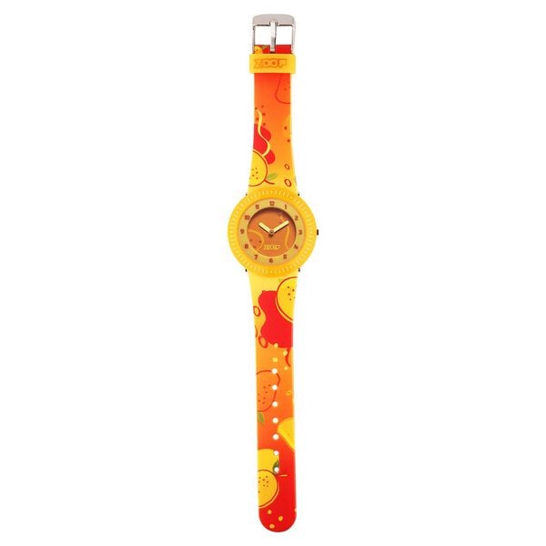Zoop 26007PP09W Analog Quartz Kids’ Watch with Yellow Dial and Yellow Strap