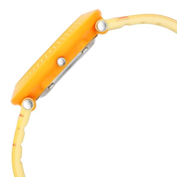 Zoop NS26007PP09W Kids / Unisex Analog Watch and Orange Dial & Plastic Strap