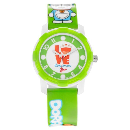 Zoop 26015PP02F Kids Analog Quartz Multicoloured Dial PU Strap Watch by Titan